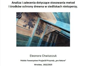 Ochrona drewna w siedliskach nietoperzy